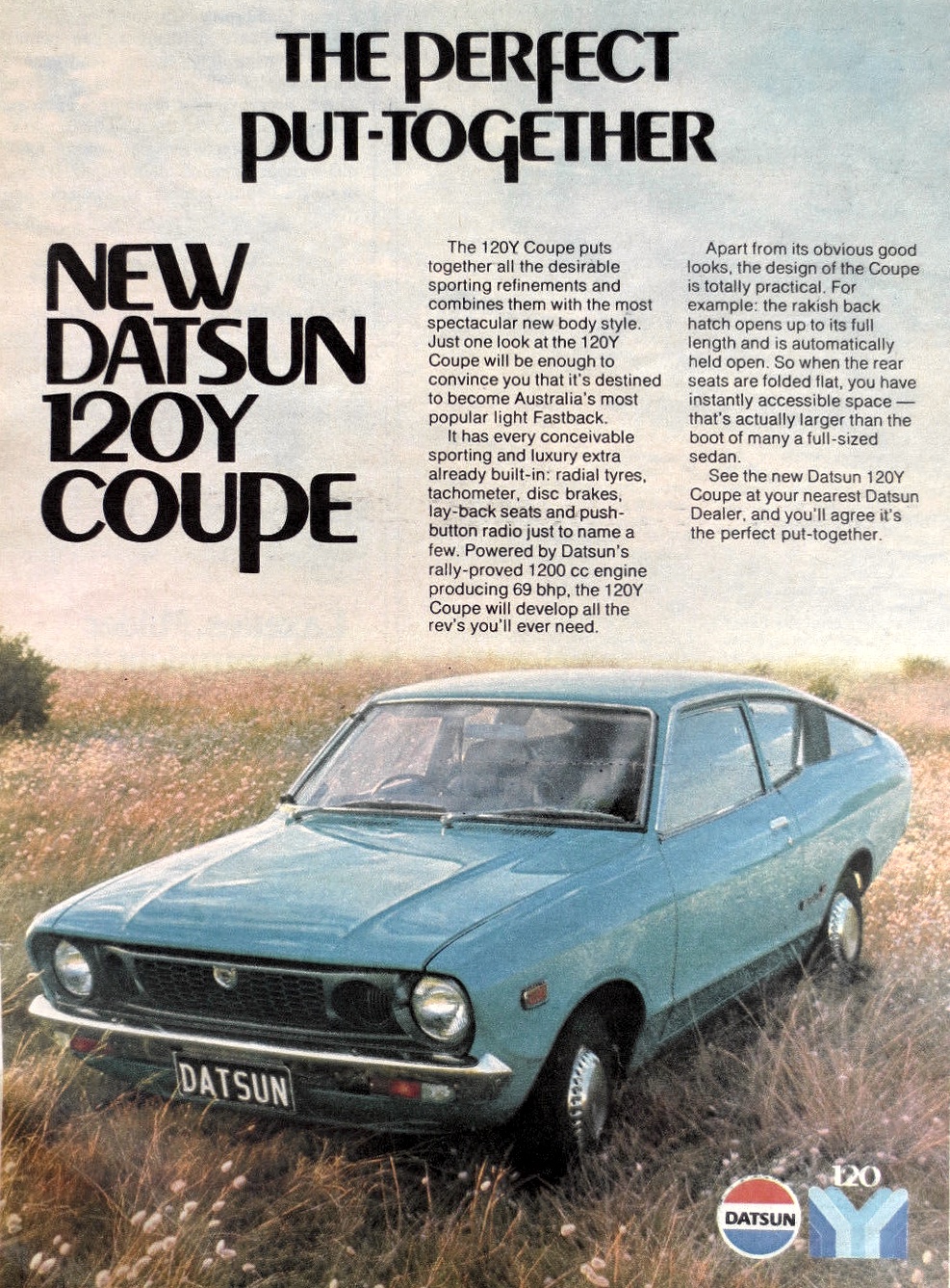 1974 Datsun 120Y Coupe